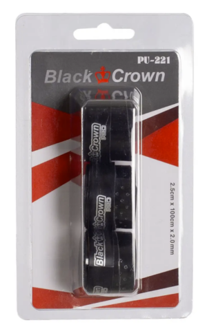 SET 3 OVERGRIPURI BLACK CROWN NEGRE