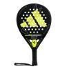 Racheta de padel, Adidas, rx series, negru cu galben electric, vedere din fata