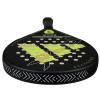 Racheta de padel, Adidas, rx series, negru cu galben electric, vedere de sus