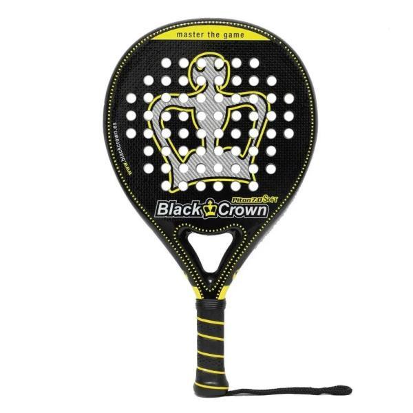 Racheta de padel Black Crown Piton 7 Soft, vedere din fata