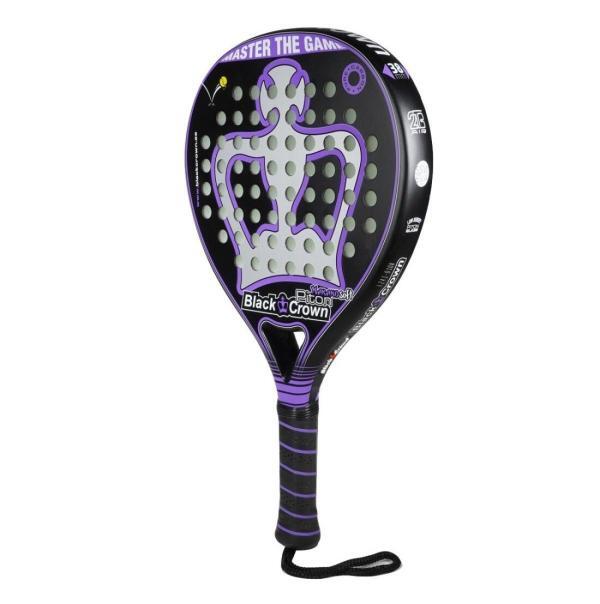 Racheta de padel Black Crown Piton Nakano Soft, vedere din lateral