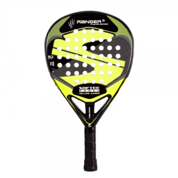 Racheta de padel Softee Ranger Yellow Junior, vedere din fata