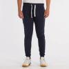 Pantaloni sport sau de padel, lungi, albastru inchis, vibora, vedere din fata