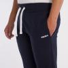 Pantaloni sport sau de padel, lungi, albastru inchis, vibora, vedere din lateral