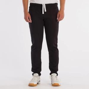 Pantaloni sport sau de padel, lungi, negri, vibora, vedere din fata