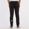 Pantaloni sport sau de padel, lungi, negri, vibora, vedere din spate, logo pe picior