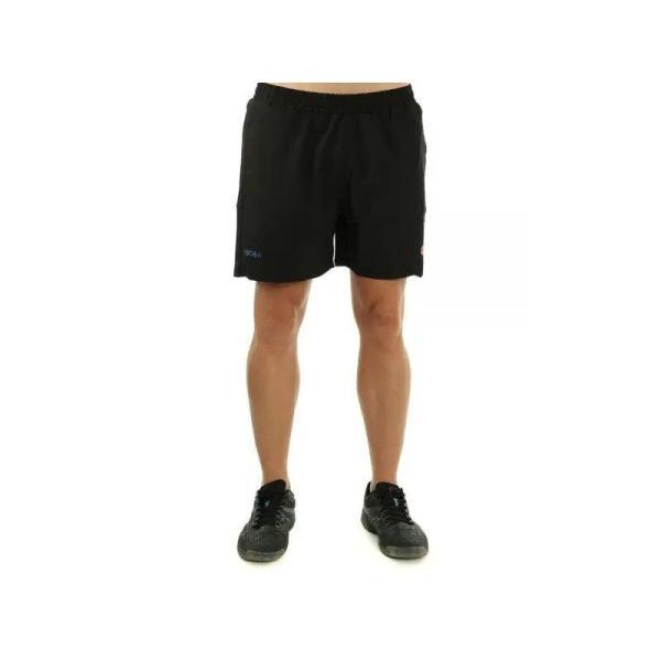 Pantaloni scurti de padel sau sport, pentru barbati, negri, Vibora, vedere din fata