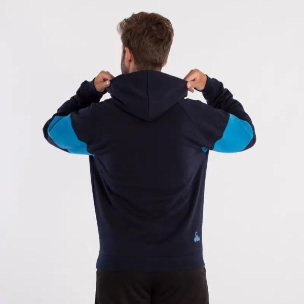 Hanorac de sport sau padel, barbati, albastru inchis-bleu, vibora, vedere din spate