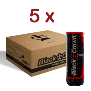 CUTIE 24 TUBURI x 3 MINGI PADEL BLACK CROWN PRO 5 BUC (390 LEI/CUTIE)